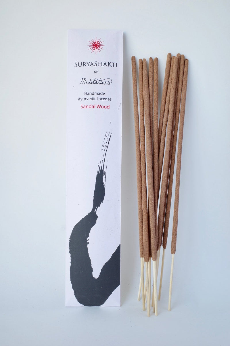 SuryaShakti : Handmade Ayurvedic Incense (Sandal Wood)